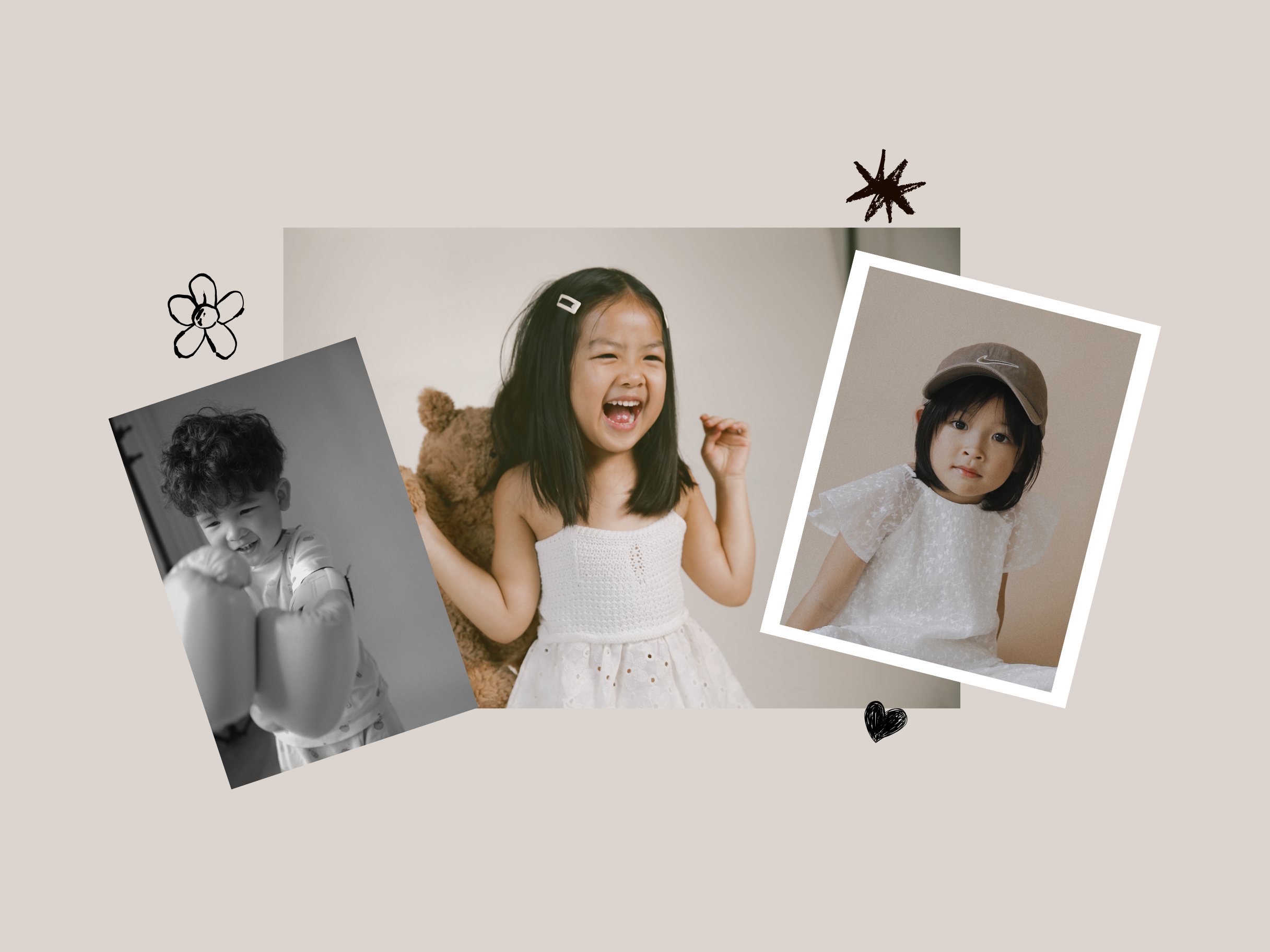 Buổi chụp sáng tạo cho trẻ em với set decor riêng — Aura Studio